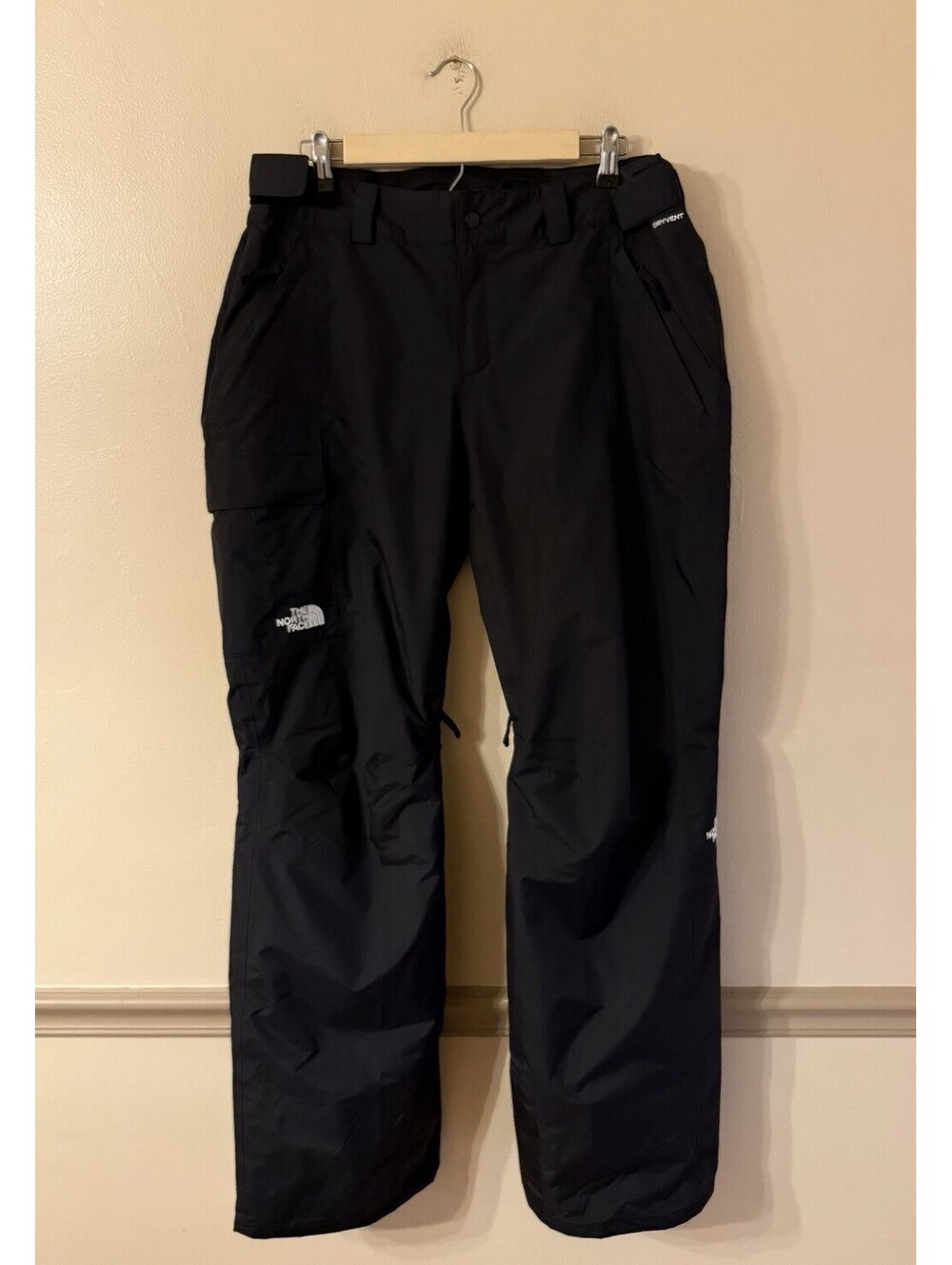 The North Face DryVent Snow Pants Women Black Ski Snowboard Insulated Size XL